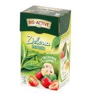 Чай зеленый Big Active Strawberry with Graviola, 20 шт