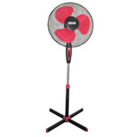 Ventilator de podea Muhler FM-5071 Black+Red