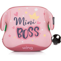 Автокресло Chipolino I-SIZE ISOFIX 125-150 cm WING pink MINI BOSS SDKWI0243PI