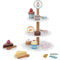 Игрушка Tooky Toy R25 /14 (77924) Деревянный набор десертов TJ273