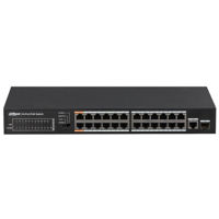 Switch/Коммутатор Dahua DH-PFS3125-24ET-190 24-Port FE PoE+