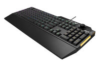 Gaming Keyboard Asus TUF Gaming K1, Mech-Brane, Volume knob, Spill-resistance, RGB, 19-KRO, USB
