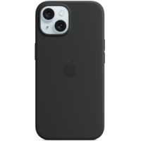 Husă pentru smartphone Apple iPhone 15 Silicone MagSafe Black MT0J3