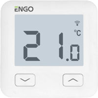 Термостат ENGO Controls E10-W prin Wi-Fi, ZigBee, white