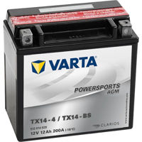 Автомобильный аккумулятор Varta 12AH 200A(EN) клемы 1 (152x88x147) M6 018 AGM YTX14-BS. (512014020K544)