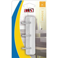 Вешалка для ванной Artex 22.02.27 Set cîrlige 3 buc plastic metal