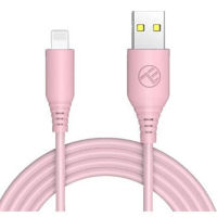 Cablu telefon mobil Tellur TLL155399 Cable USB - Lightning, 3A, 1m, pink