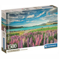 Puzzle Clementoni Puzzle 1500 Lupins At Lake Tekapo (31731)