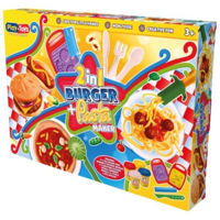 Набор для творчества miscellaneous 942 Set de modelare Play Toys 2în1 Burger și Paste