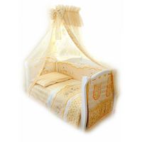 Постельный комплект Twins Standart С-023 Зайчики, в полосочку, код 42992
