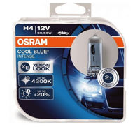 H4 OSRAM COOL BLUE INTENSE 4200K 12V 60/55W P43T 64193CBI (2 Buc)