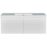 Dulap pentru lavoar Bayro suspendat  Formal Auris 1200 alb mat