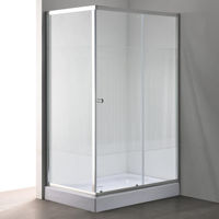 Cabină de duș Linia H2O Malta 1200x800x1950 /130 5 мм универсальный