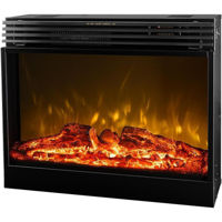 Șemineu electric ArtFlame Mirabella, 596x700x220 mm, Negru