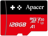 Флеш карта памяти SD Apacer AP128GMCSX10U7-RAGC microSDXC 128GB w/o Adapter RP