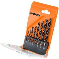 Набор головок, бит, насадок Wokin Set de 8 burghie pentru lemn 3-10 mm (751608)