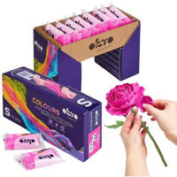 Набор для творчества Okto 10029 Plastilină aerată Air Clay Colours, 10buc, magenta, mărimea S
