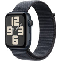 Ceas inteligent Apple Watch SE 2024 GPS 44mm Midnight Aluminium Case with Ink Sport Loop MXEP3