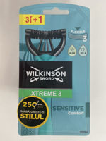 Бритвы для мужчин Xtreme3 Sensitive, 3+1 шт, 3 лезвия