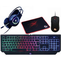 Tastatură + Mouse Gembird GGS-UMGL4-01-RU Phantom 4 in 1