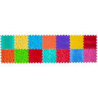 Игровой комплекс для детей Ortek 10451 коврик-пазл ортопедический -массажный 14эл 26x26cm