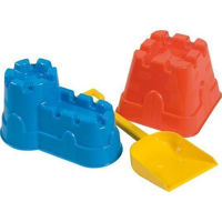 Jucărie pentru nisip Androni 3411-0000 Формочки для песка Замок с лопаткой