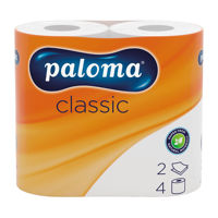 Hârtie igienică Paloma Classic, 2 straturi (4 role)