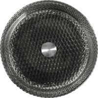 Раковина SanDonna ST-GL09D din sticla pe blat rotund Negru