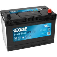 Автомобильный аккумулятор Exide START-STOP EFB 12V 95Ah 800EN 306x173x222 -/+ (EL954)