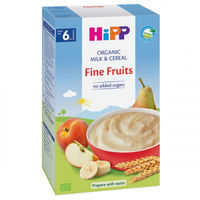 Hipp terci din grîu, griș cu lapte și fructe fine, 6+ luni, 250 g