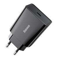 Зарядное устройство сетевое Baseus CCFS-SN01 Speed Mini Quick Charger 1C 20W EU, Black