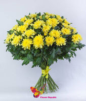 Crizantema galben pret/buc