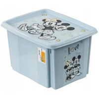 Короб для хранения Keeeper Mickey Mouse Cloudy Blue (12238684) 30L для игрушек