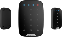 Ajax Wireless Security Touch Keypad "KeyPad", Black
