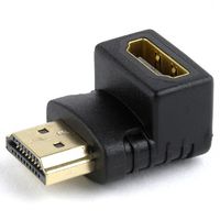 Adapter HDMI  M to HDMI F 90 degrees, Cablexpert "A-HDMI90-FML"