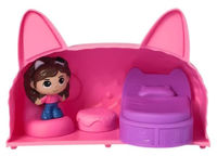 Кукла Spin Master 6071197 Set de mini cameră: MerCat, seria Gabby’s Dollhouse