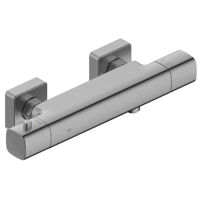 Baterie de duș kfa armatura Malaga термостатический PVD, на стену, оружейная сталь