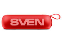 Speakers SVEN "PS- 75" Red, Bluetooth, FM, USB, microSD, 6w, Li-ion 1200mAh, Mic, DC 5 V