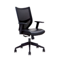 купить Офисный стул с черной сеткой и черным сиденьем в Кишинёве