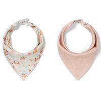 Bavețică BabyOno 0879/09 Barbite cu doua straturi (2buc) 0+ FARMER