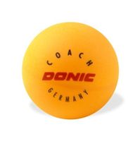 Мяч для настольного тенниса Donic Coach yellow (338)