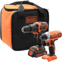 Набор электроинструментов Black&Decker BCK21S1S (BDCHD18+BDCIM18)