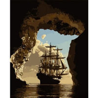 Картина по номерам Strateg R 8 /27 (DY386)(53792) Pвnze albe, 40x50 cm