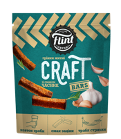 Toast FLINT Craft cu gust de usturoi 90 g