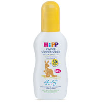 Spray de protecție solară Hipp Babysanft SPF 50, 150 ml