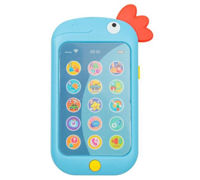 Игрушка Baby Mix 56440 Телефон попугай синий