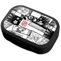 Контейнер для хранения пищи miscellaneous 55031 Lunch-box Plastishka Smesarichi 0.98l, negru