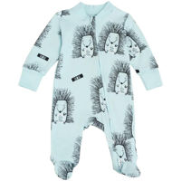 Детская одежда Minikin 242260374 Hedgehog Комбинезон на молнии голубой с рисунком 6-9 мес (74 см)
