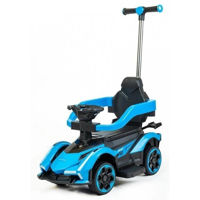 Толокар Baby Mix 55002 машина с ручкой Speed синий