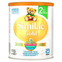 Formulă de lapte Similac Gold 2 (6-12 luni), 400gr.